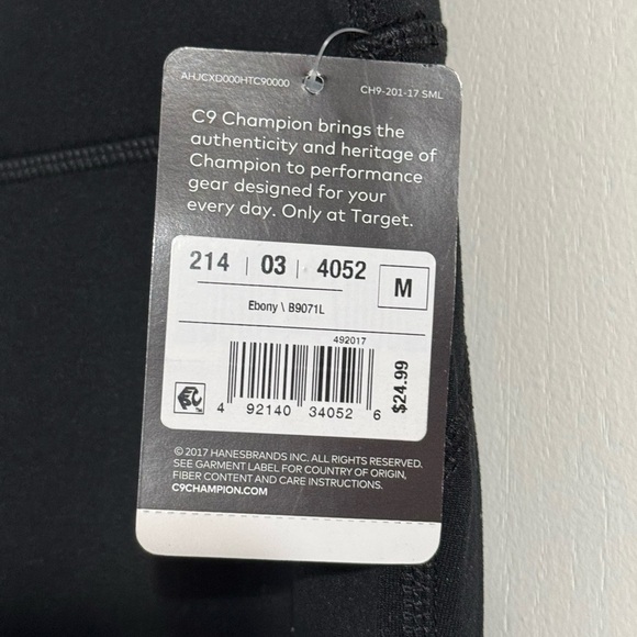 Two pairs of Champion Performance Black and Gray flare leggings! Both M long - Picture 3 of 7